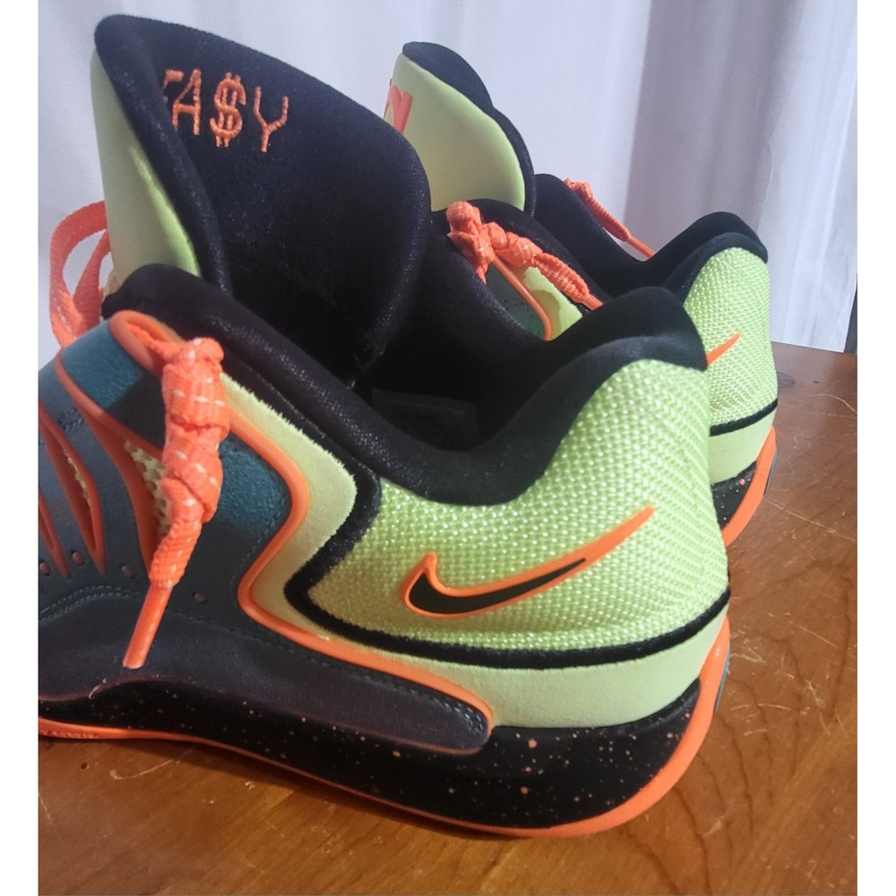 Nike KD 18 Clear Jade Liquid Lime Mens Size 10 Basketball Shoes Kevin Durant - Picture 15 of 16